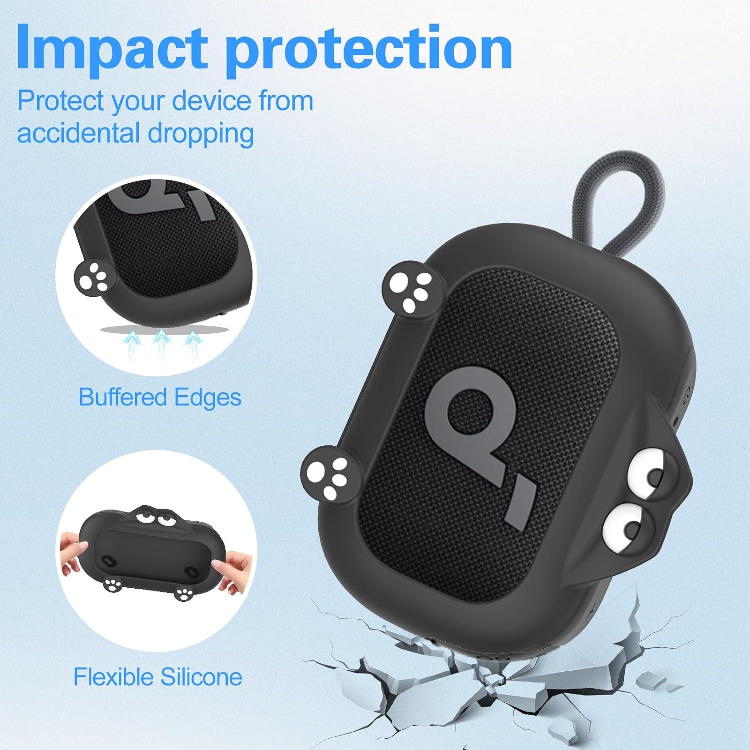 Funda de Silicona Anker Soundcore Select 4 Go - Protección Suave Negra