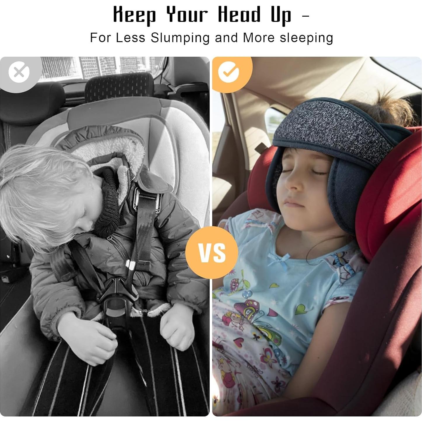 Soporte para Cabeza de Silla de Auto KAKIBLIN Gris para Bebés