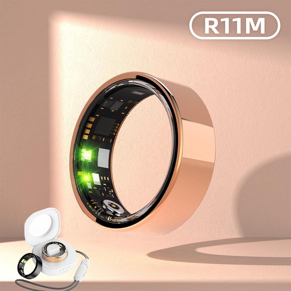 Anillo Inteligente Ailyfu e6f9b6b3 - Monitoreo de Salud y Sueño