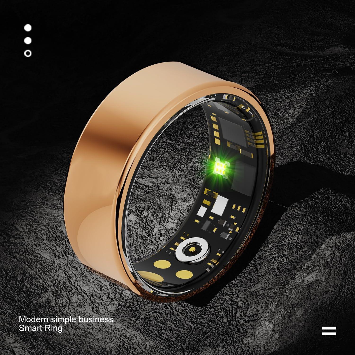 Anillo Inteligente Ailyfu e6f9b6b3 - Monitoreo de Salud y Sueño