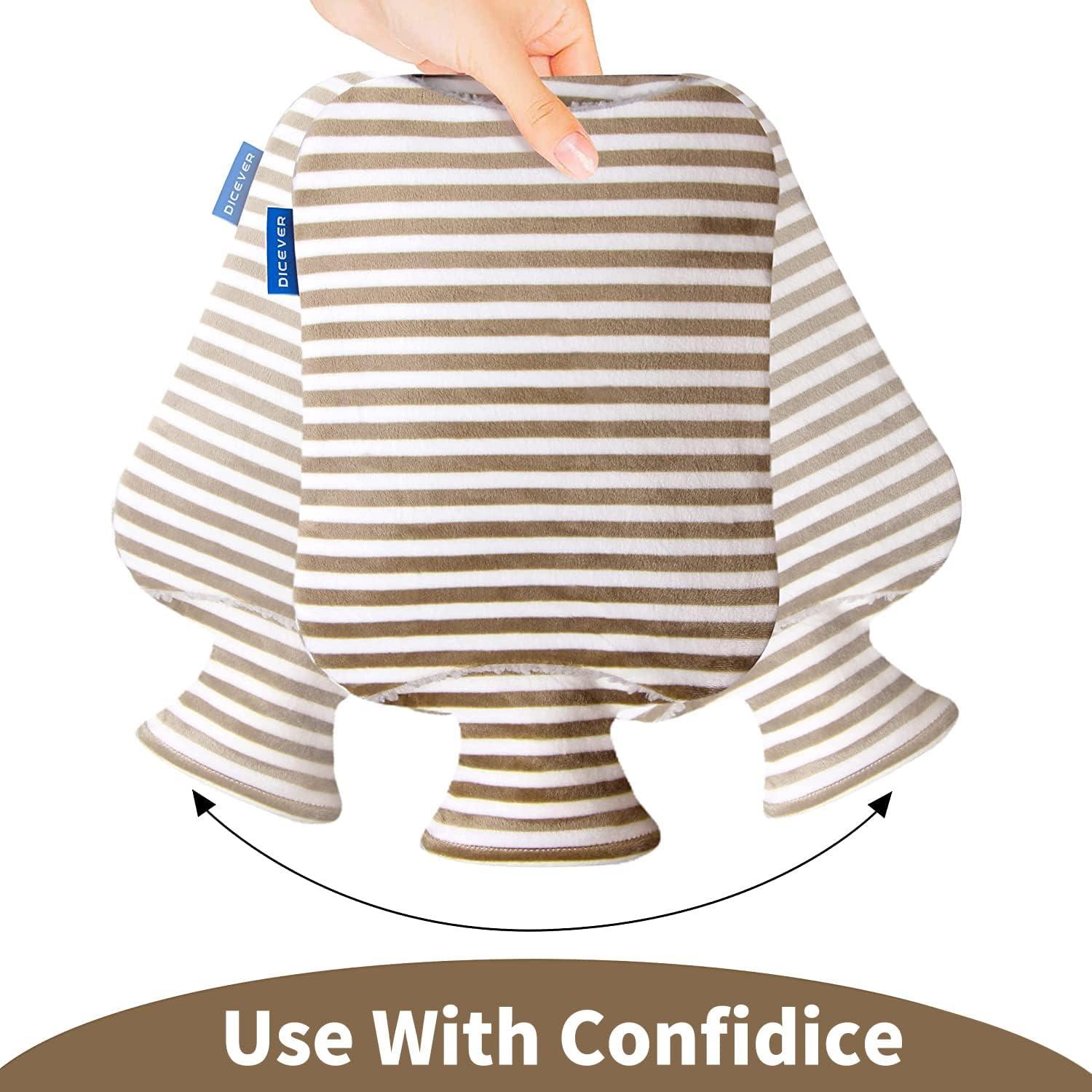 Botella de Agua Caliente DICEVER 2L con Funda Marrón