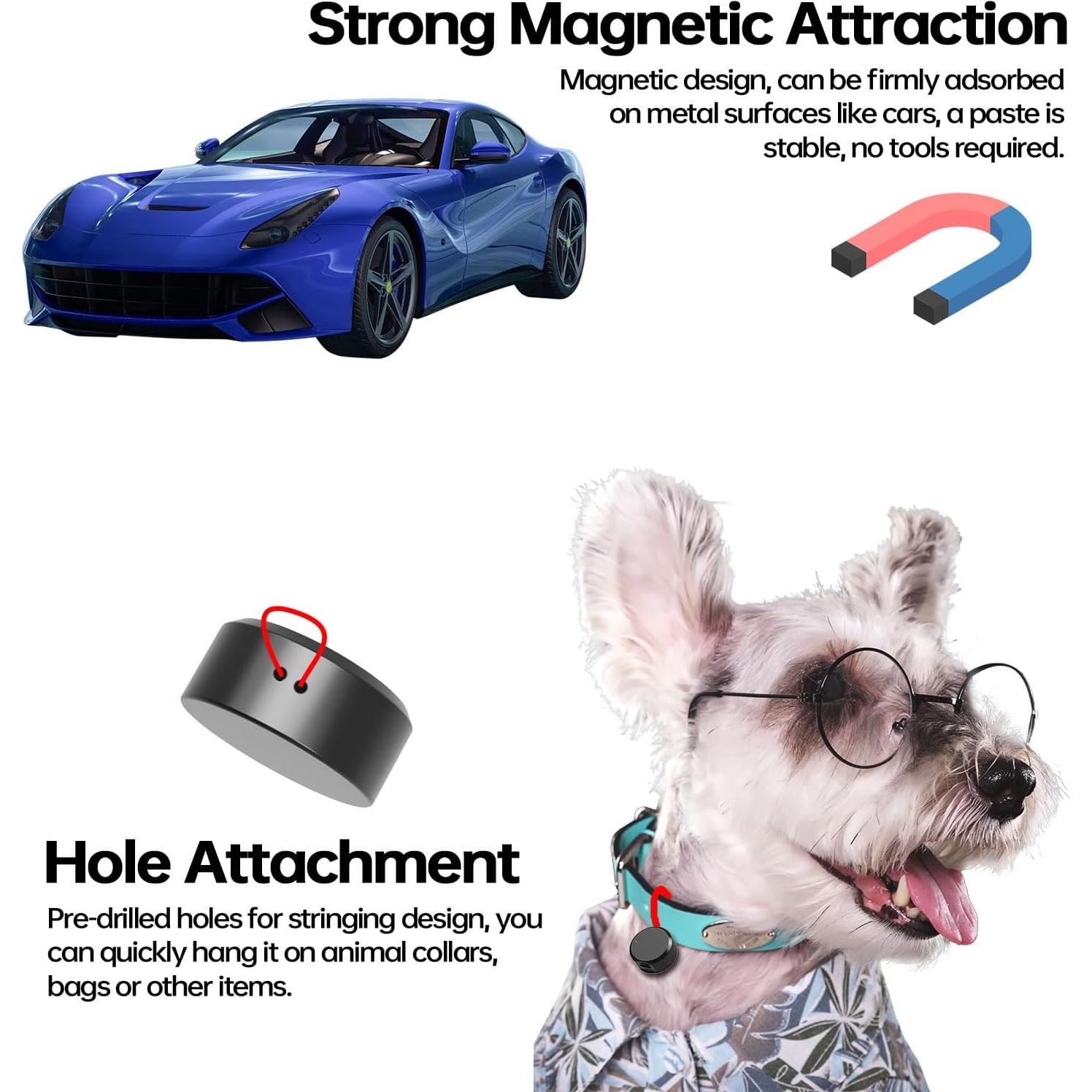 Rastreador GPS PDSDK Magnético para Vehículos y Mascotas