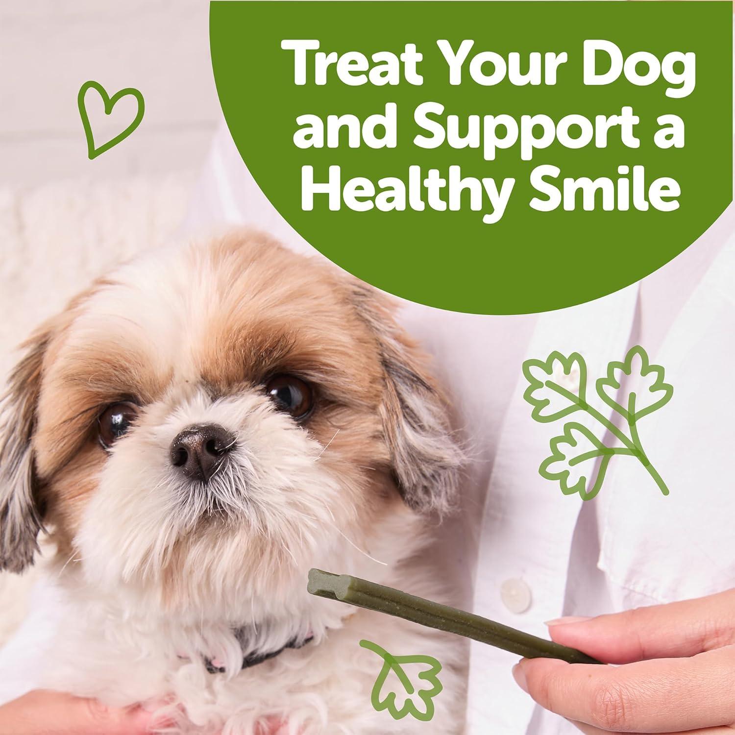 Golosinas Dentales WHIMZEES Freshzees para Perros XS - 56 Unidades