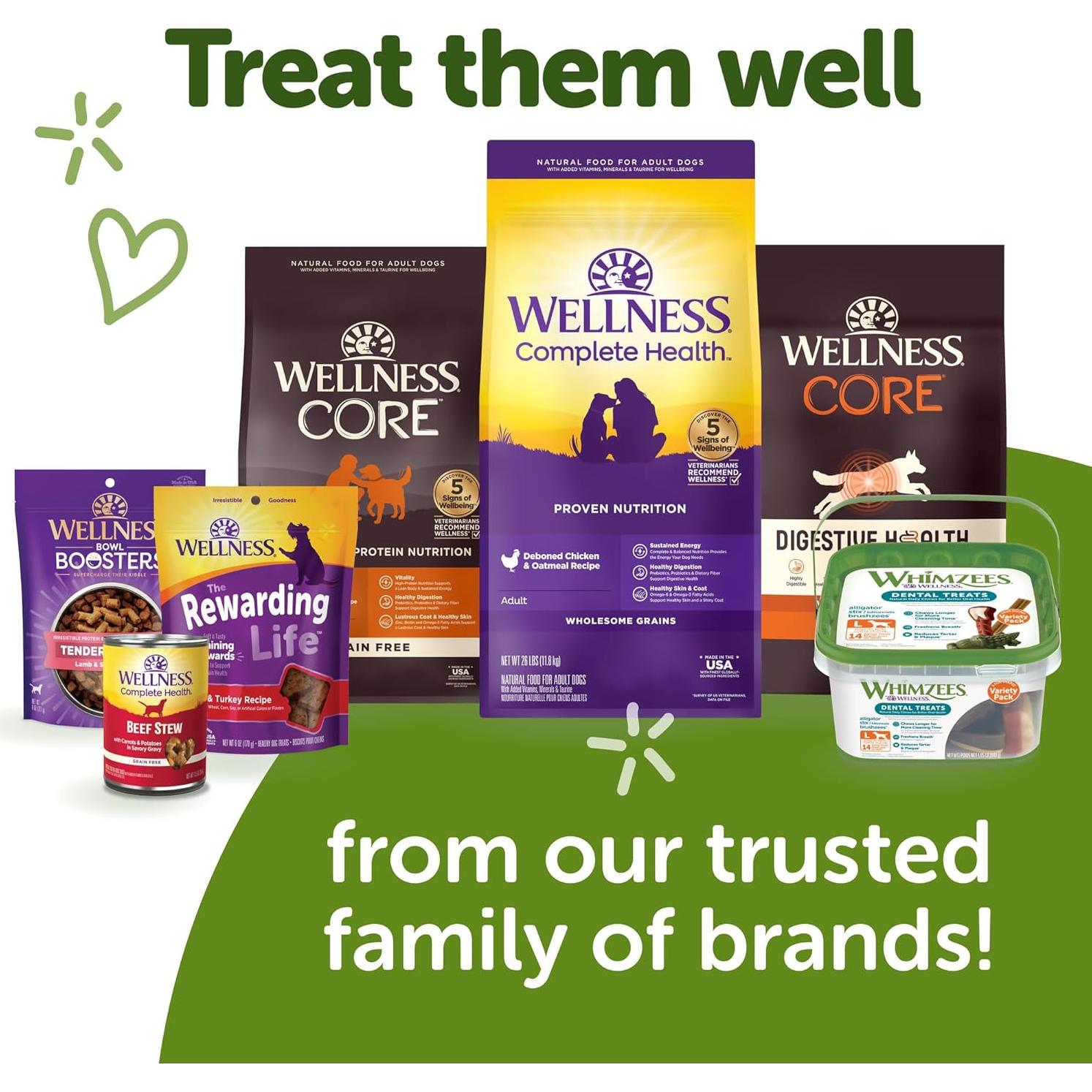 Golosinas Dentales WHIMZEES Freshzees para Perros XS - 56 Unidades