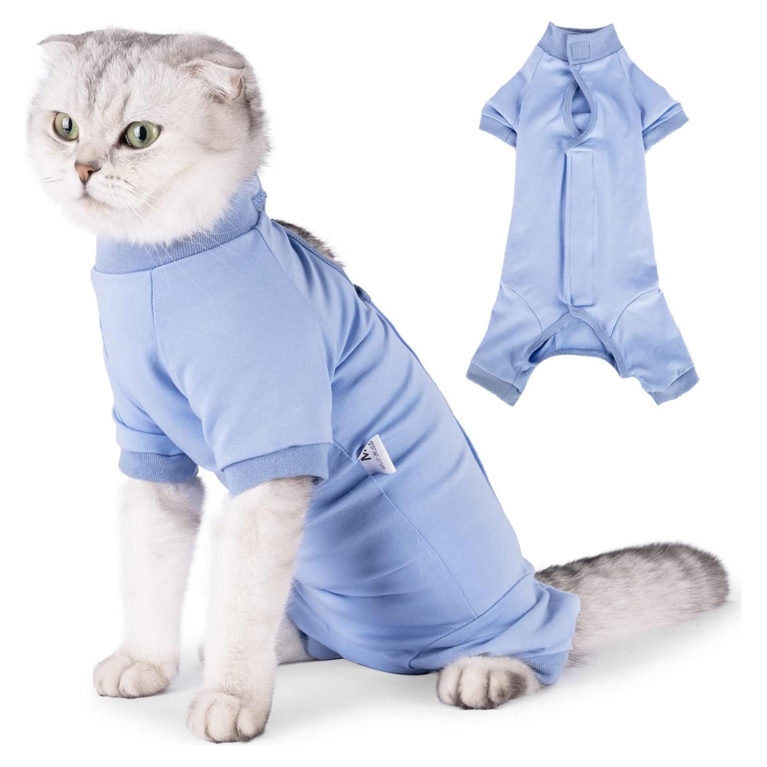 Traje de Recuperación Quirúrgica Lianzimau para Gatos y Perros