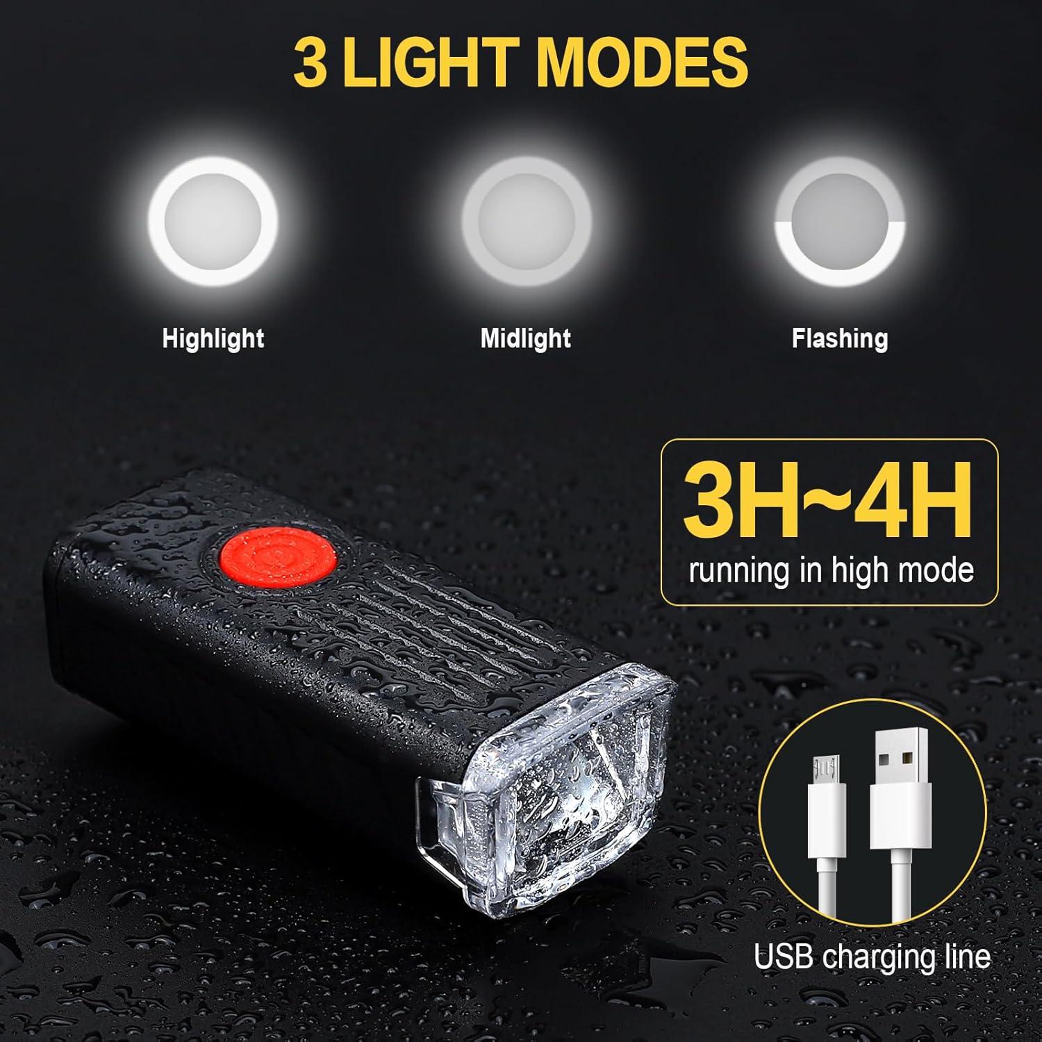 Luz de Cabeza para Perro Wercokt, Recargable, Impermeable, 3 Modos