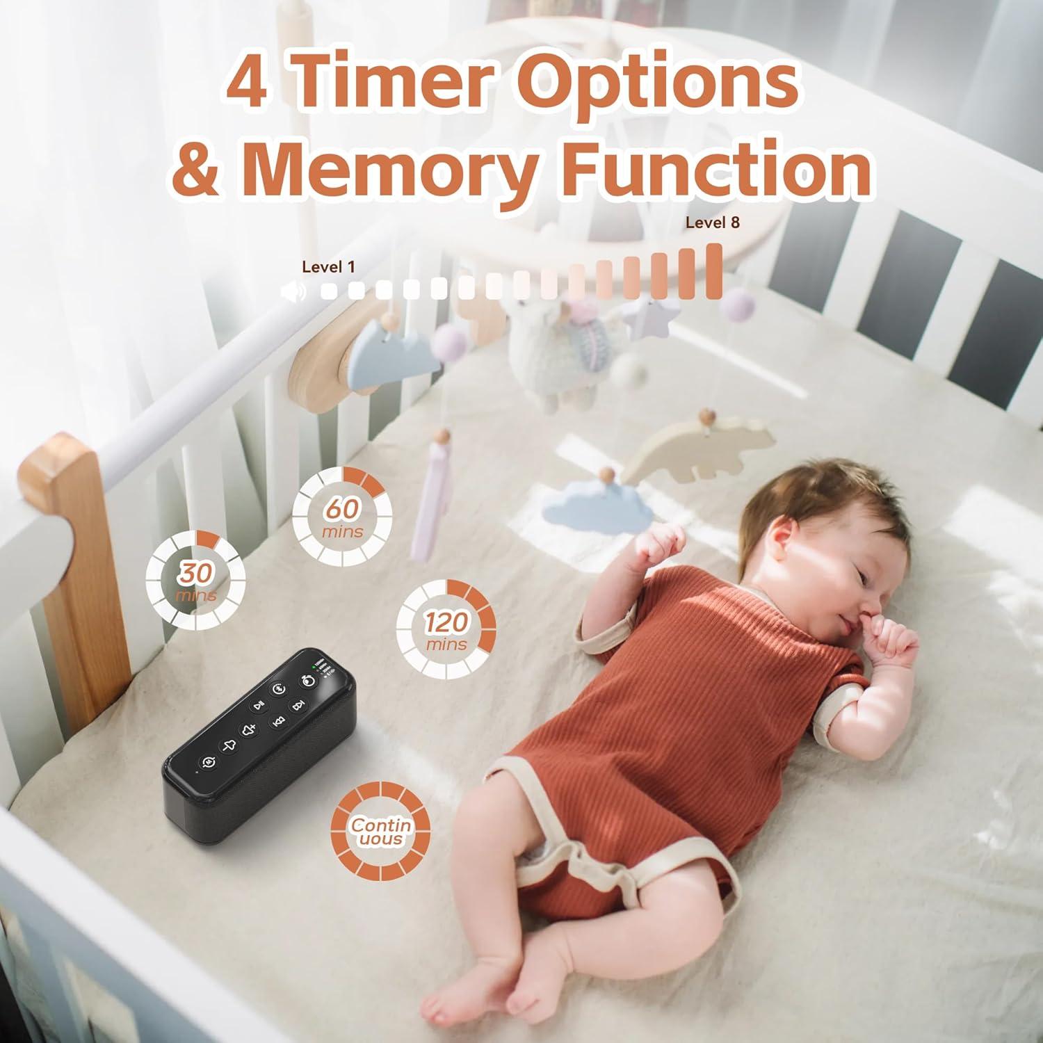 Máquina de Ruido Blanco PPLEE CR1016L Bluetooth Recargable