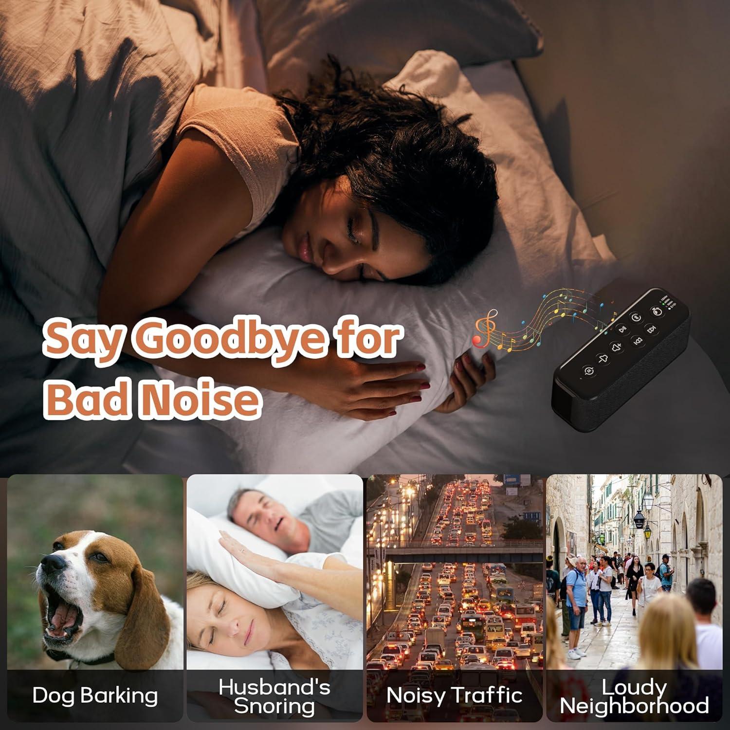 Máquina de Ruido Blanco PPLEE CR1016L Bluetooth Recargable