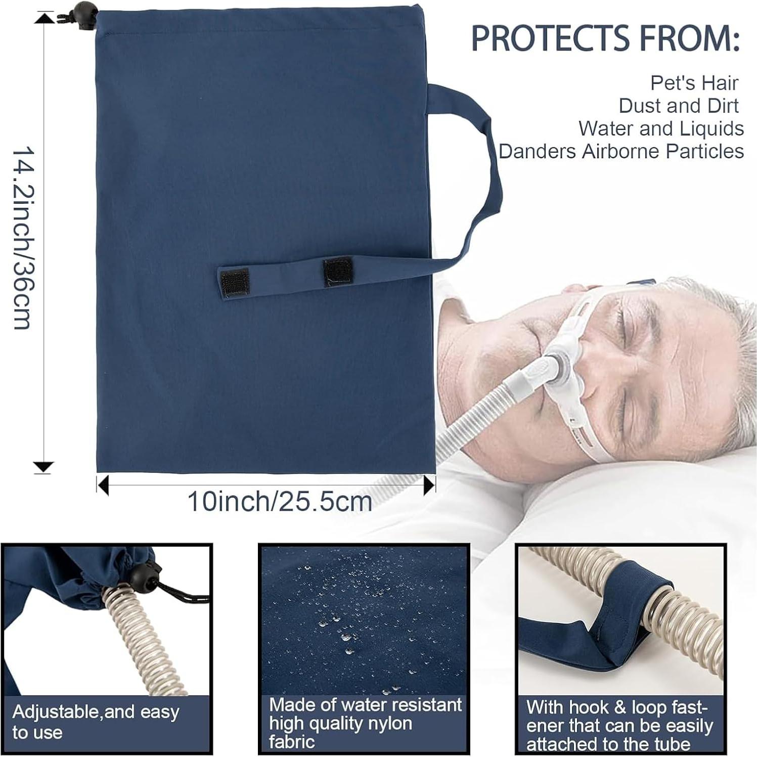 Cubierta Protectora para Máscara LKLKKC 36.1x25.4cm Negra/Azul