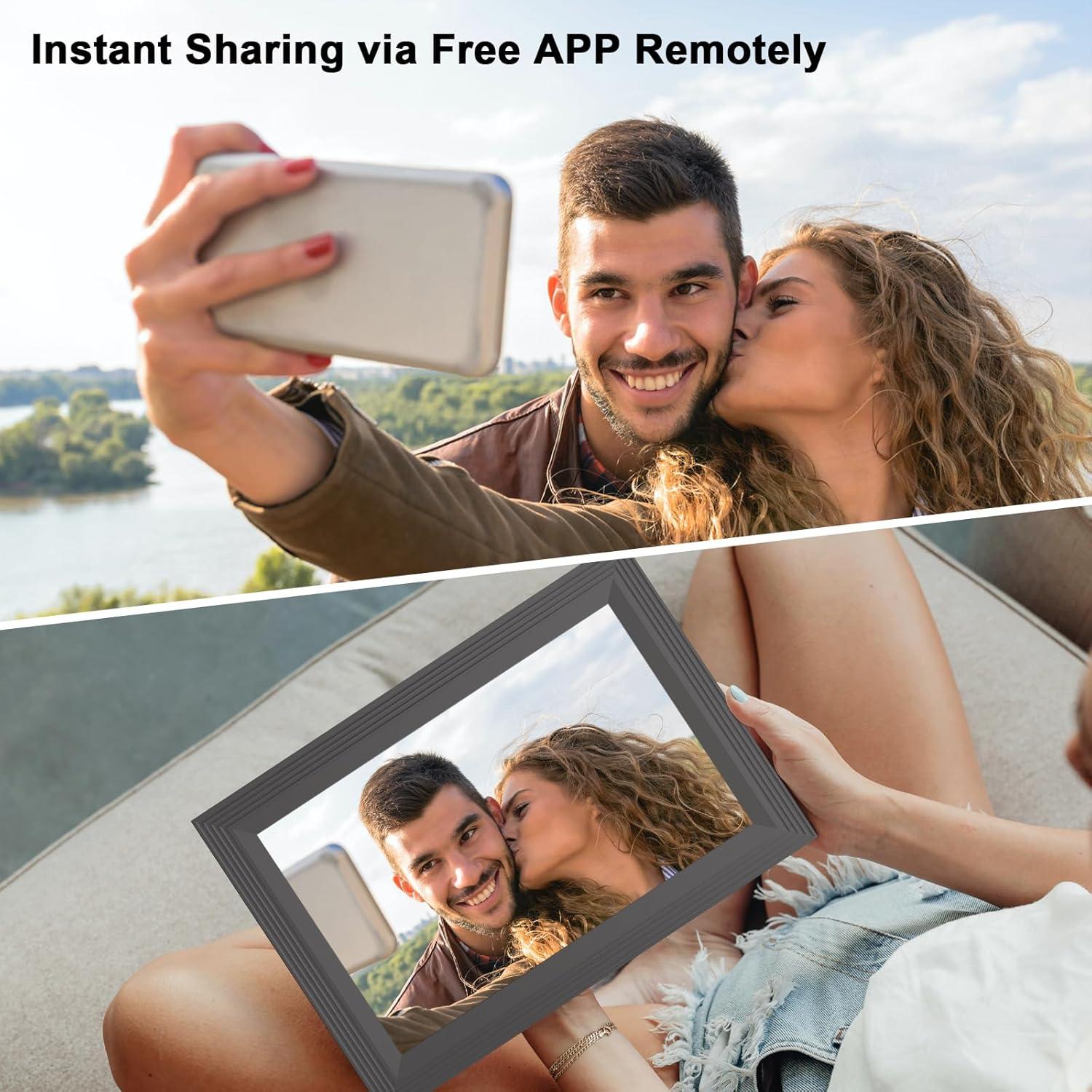 Marco de Fotos Digital Forc 10.1" WiFi 16GB Pantalla Táctil