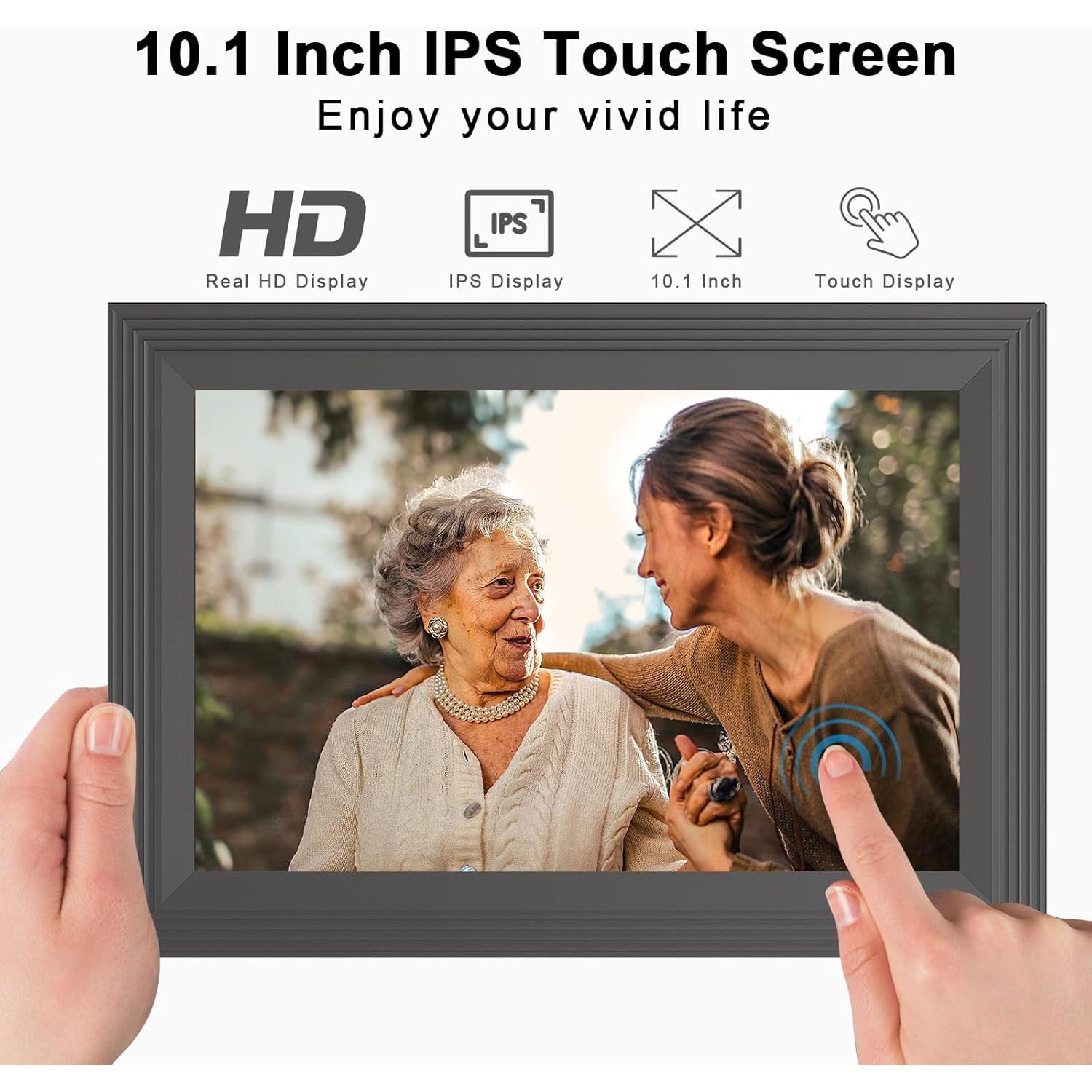 Marco de Fotos Digital Forc 10.1" WiFi 16GB Pantalla Táctil