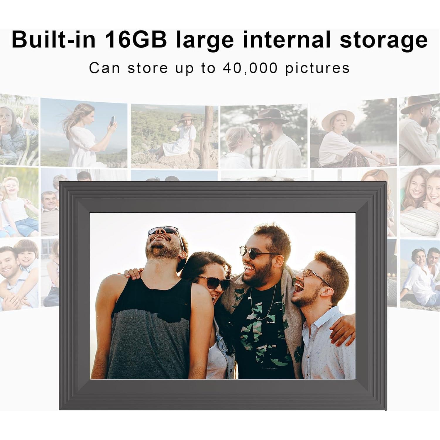 Marco de Fotos Digital Forc 10.1" WiFi 16GB Pantalla Táctil