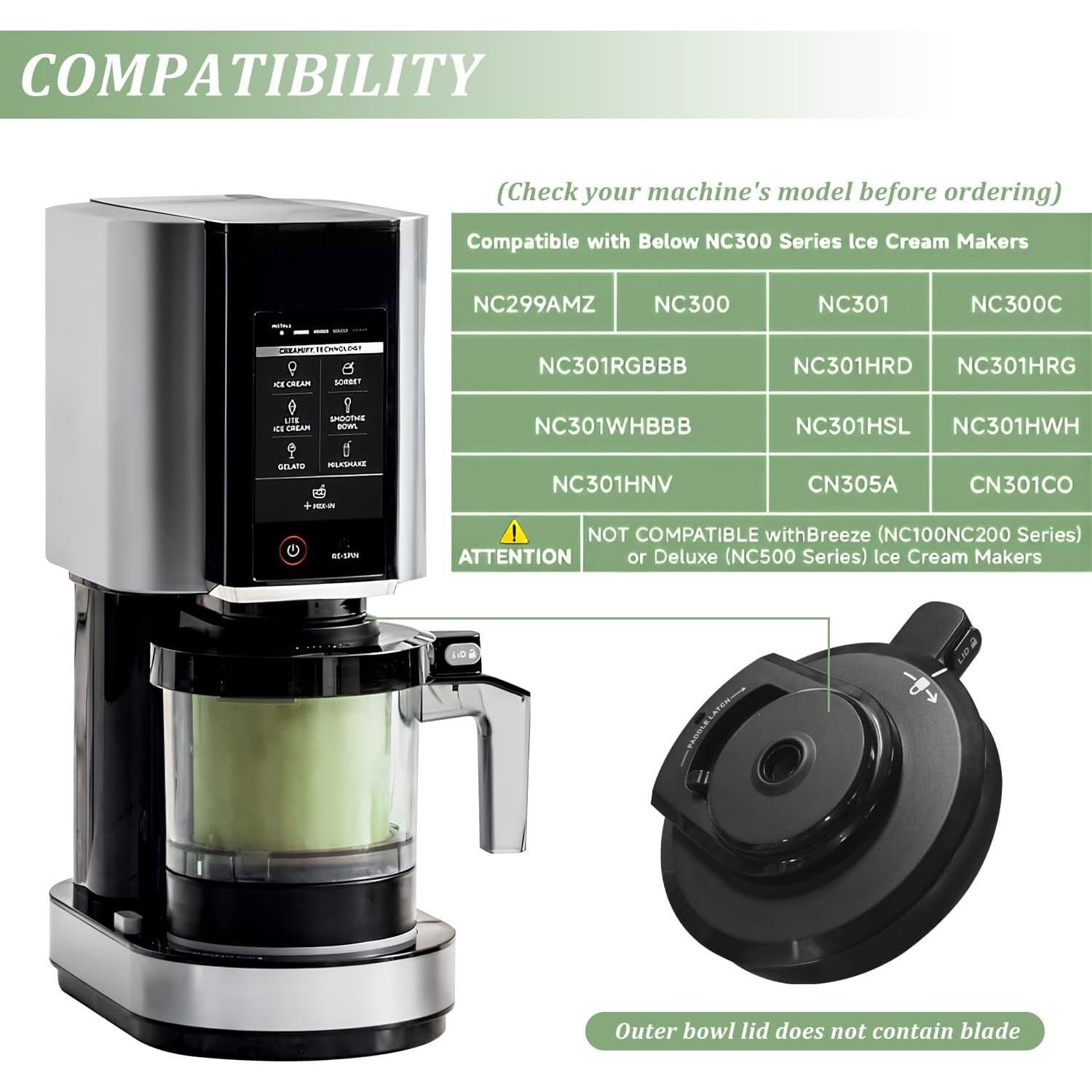 Tapa de Tazón Exterior Ninja HLS-MN8269 para NC301