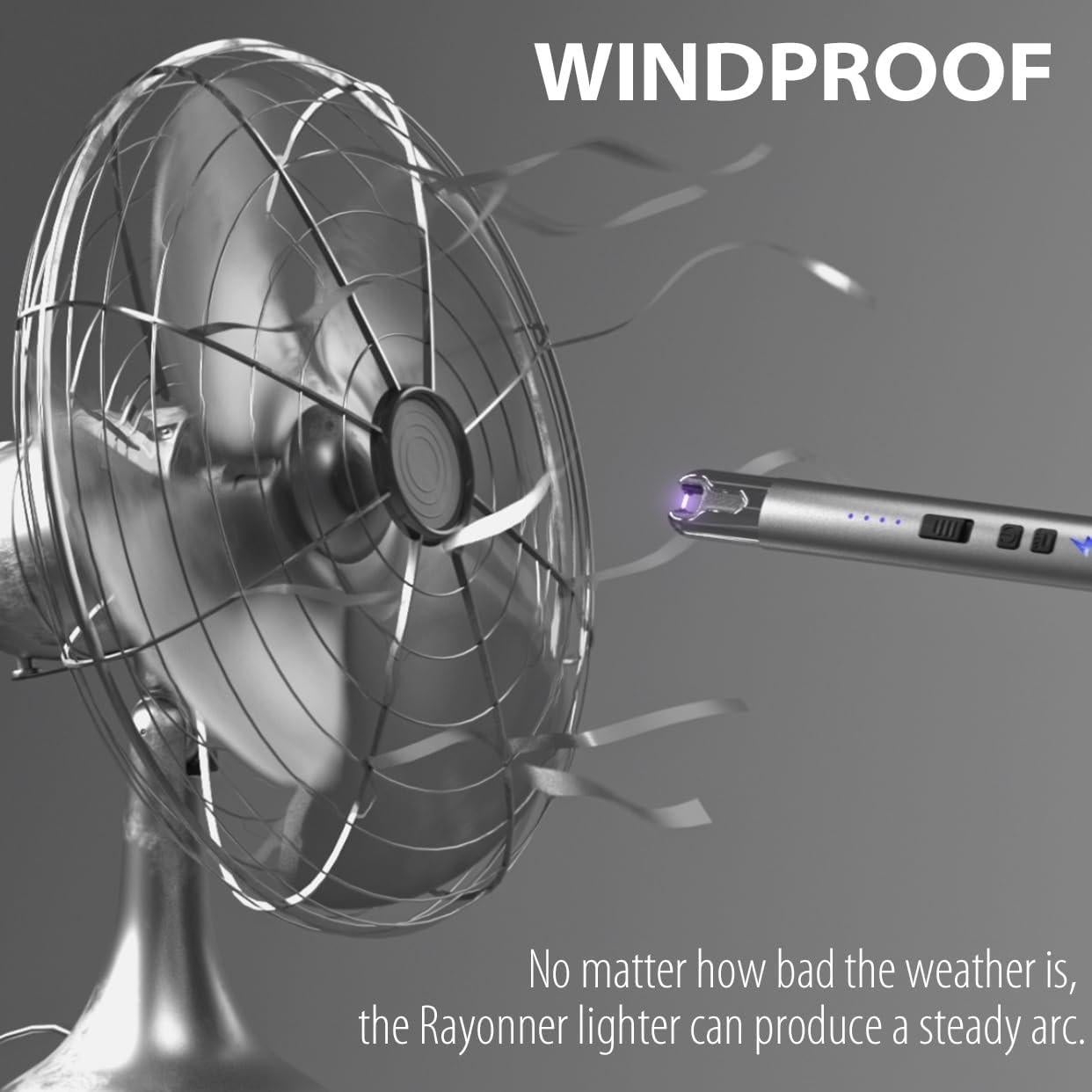 Encendedor Electrónico Futratrix Recargable USB a Prueba de Viento