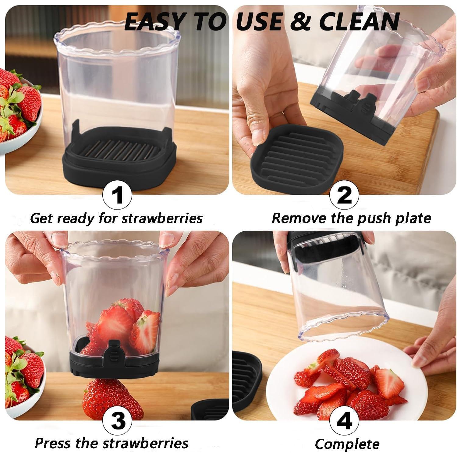 Copa Cortadora de Frutas Genérico con Cuchillas de Acero Inoxidable