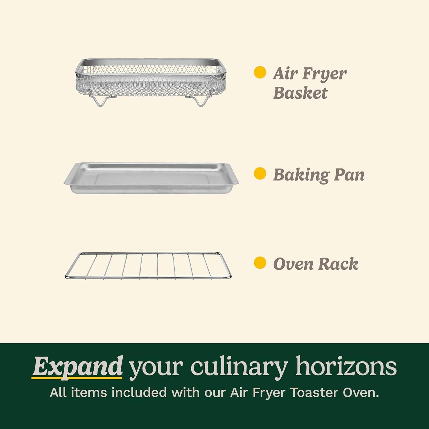 Horno Tostador Freidora de Aire Cuisinart TOA-26 Acero Inoxidable