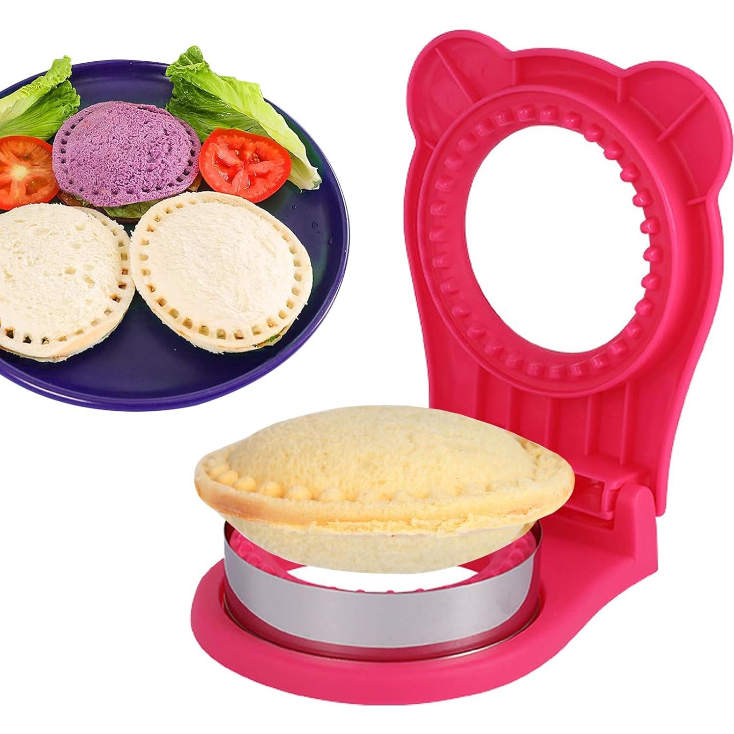 Cortador y Sellador de Sándwiches Kunovo 2 Piezas Acero Inoxidable