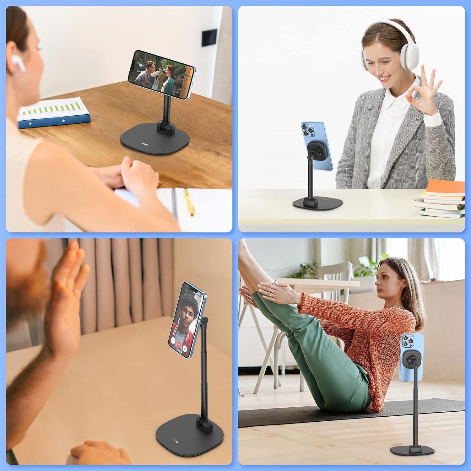 Soporte Magnético para Teléfono VRIG Ajustable 360° para iPhone/Android