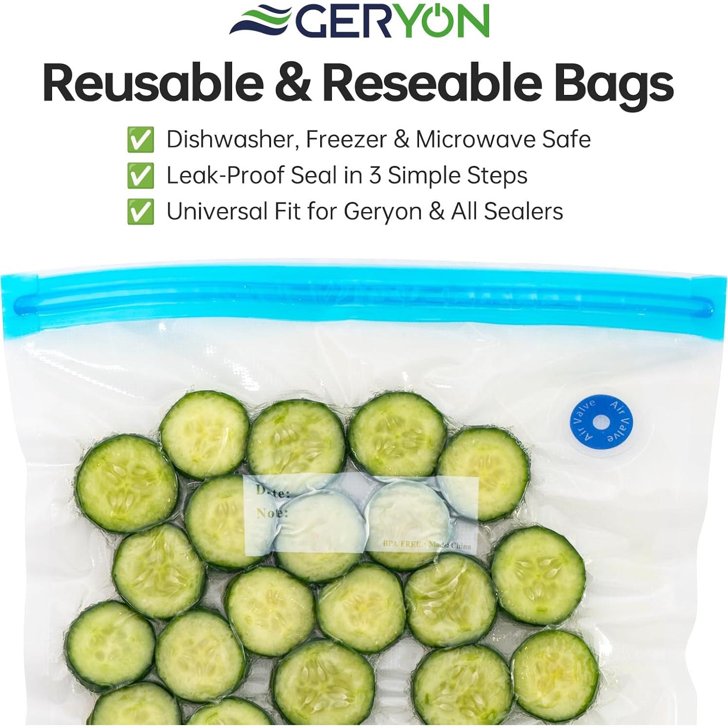 Máquina Selladora al Vacío GERYON E2900 - Automática, Compacta, Plata