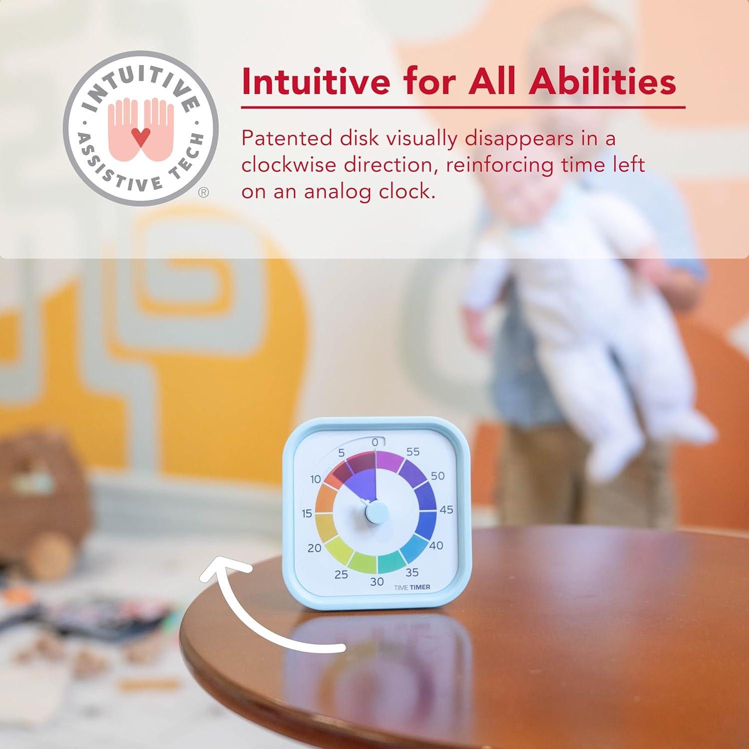 Temporizador Visual Time Timer MOD Rueda Arcoíris 60 Minutos