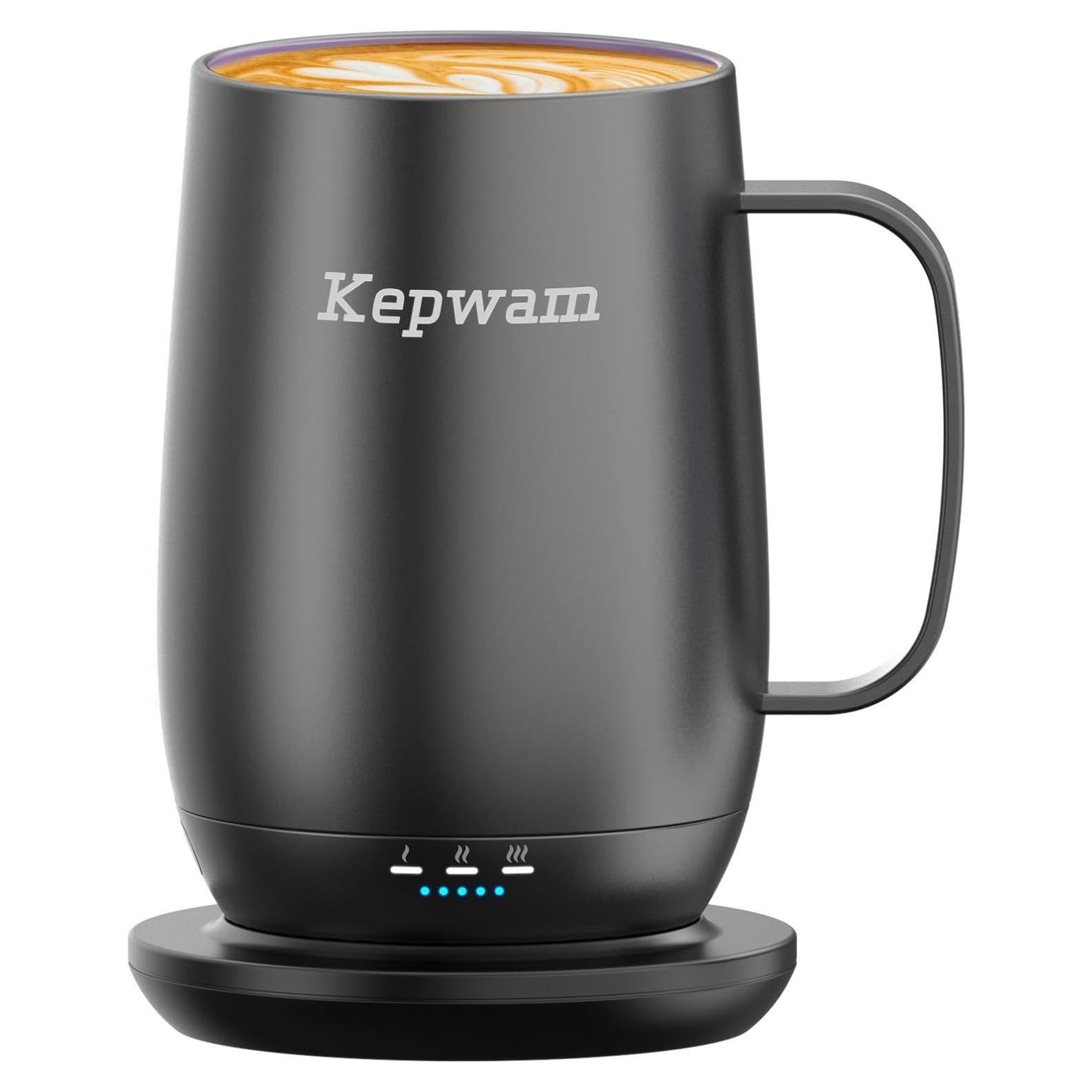 Heated Coffee Mug T2-Plus, 20oz Leading Large Capacity Self Heating Coffee Mug, Up to 8 Hrs Battery & Hot Up to 149℉, Smart Coffee Mug for Women, Men