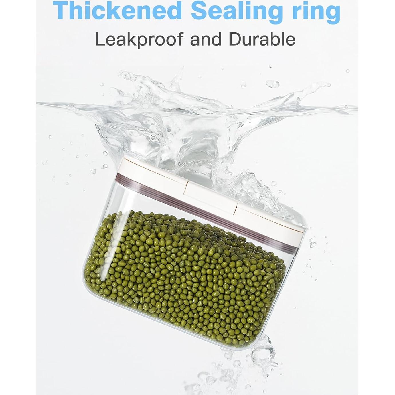 Dispensador de arroz 2.8L LivLab Mker hermético transparente