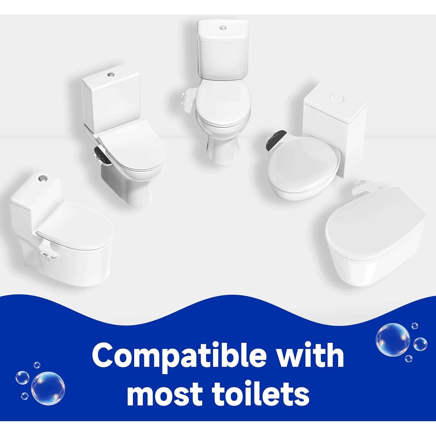 Accesorio de Bidet No Eléctrico BBLFU SY-B-004W Blanco