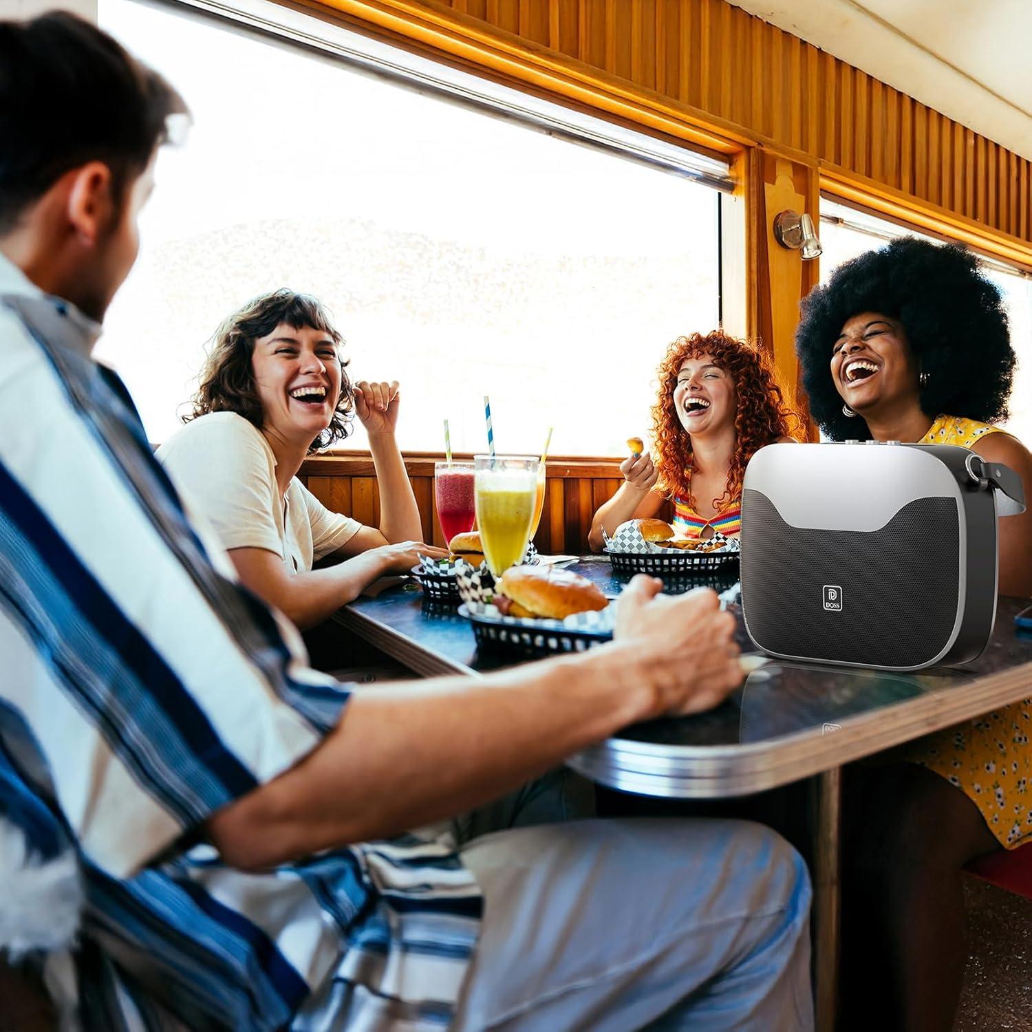 Altavoz Bluetooth DOSS SoundBox H100 50W 24H Reproducción