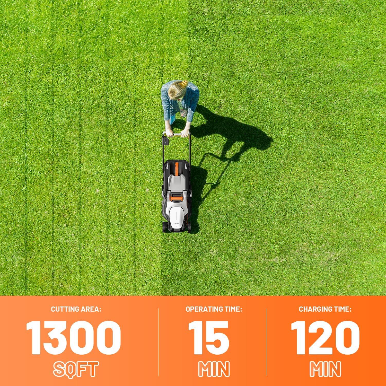Cortadora de Césped Inalámbrica Litheli 33 cm 20V 4.0Ah