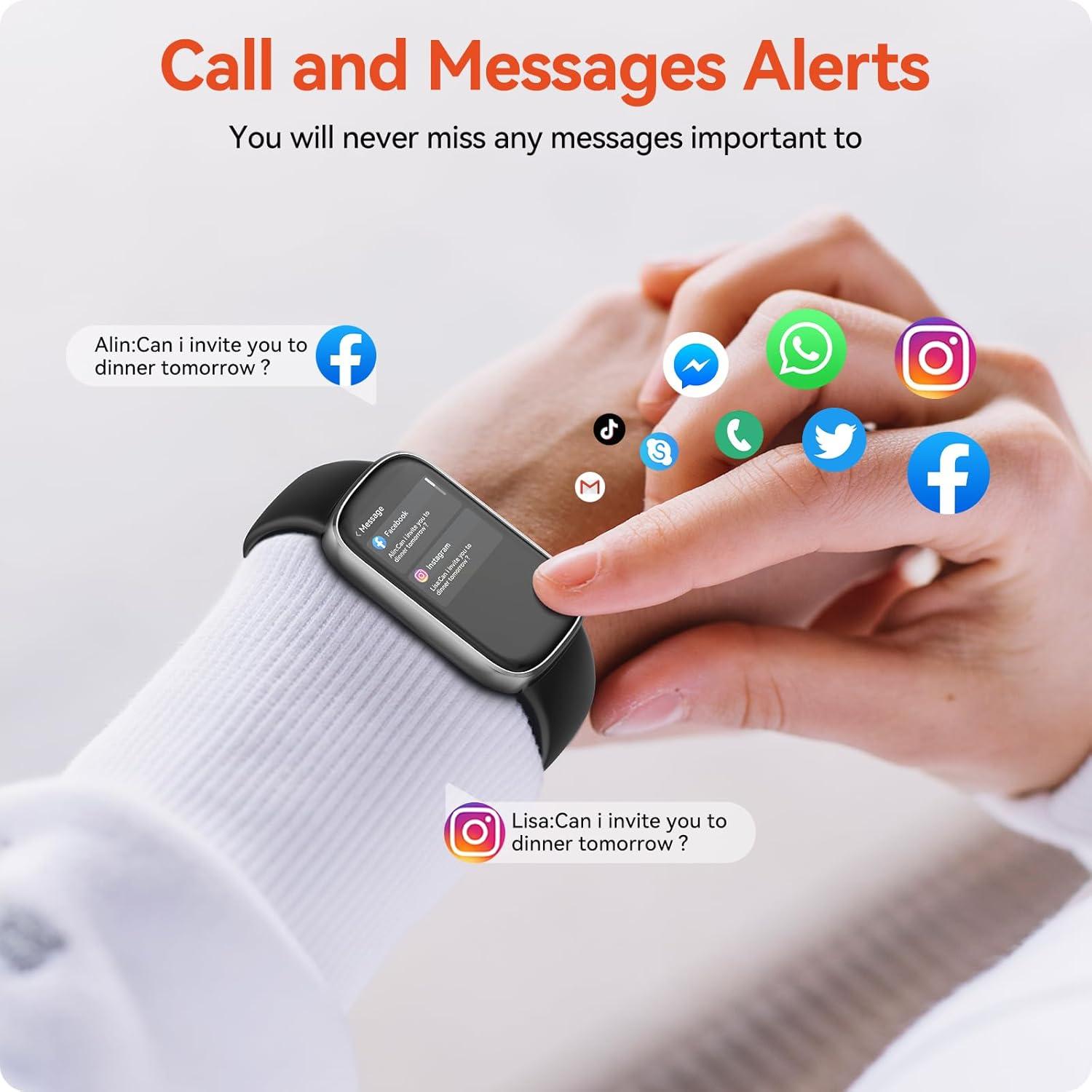 Reloj Inteligente VPSTAY con Monitoreo de Salud y Actividad