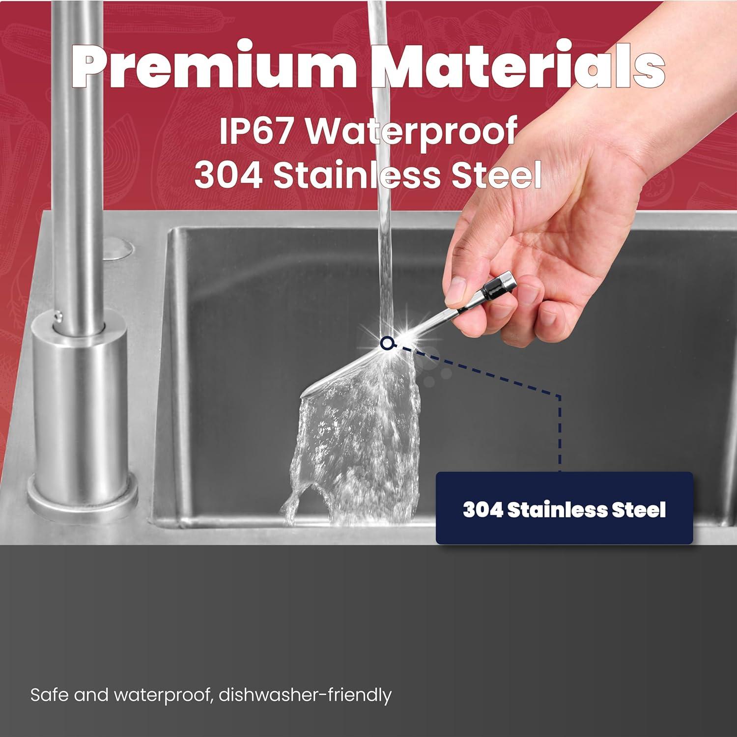 Termómetro de Carne Inalámbrico Bluetooth Rong Tronic 800ft