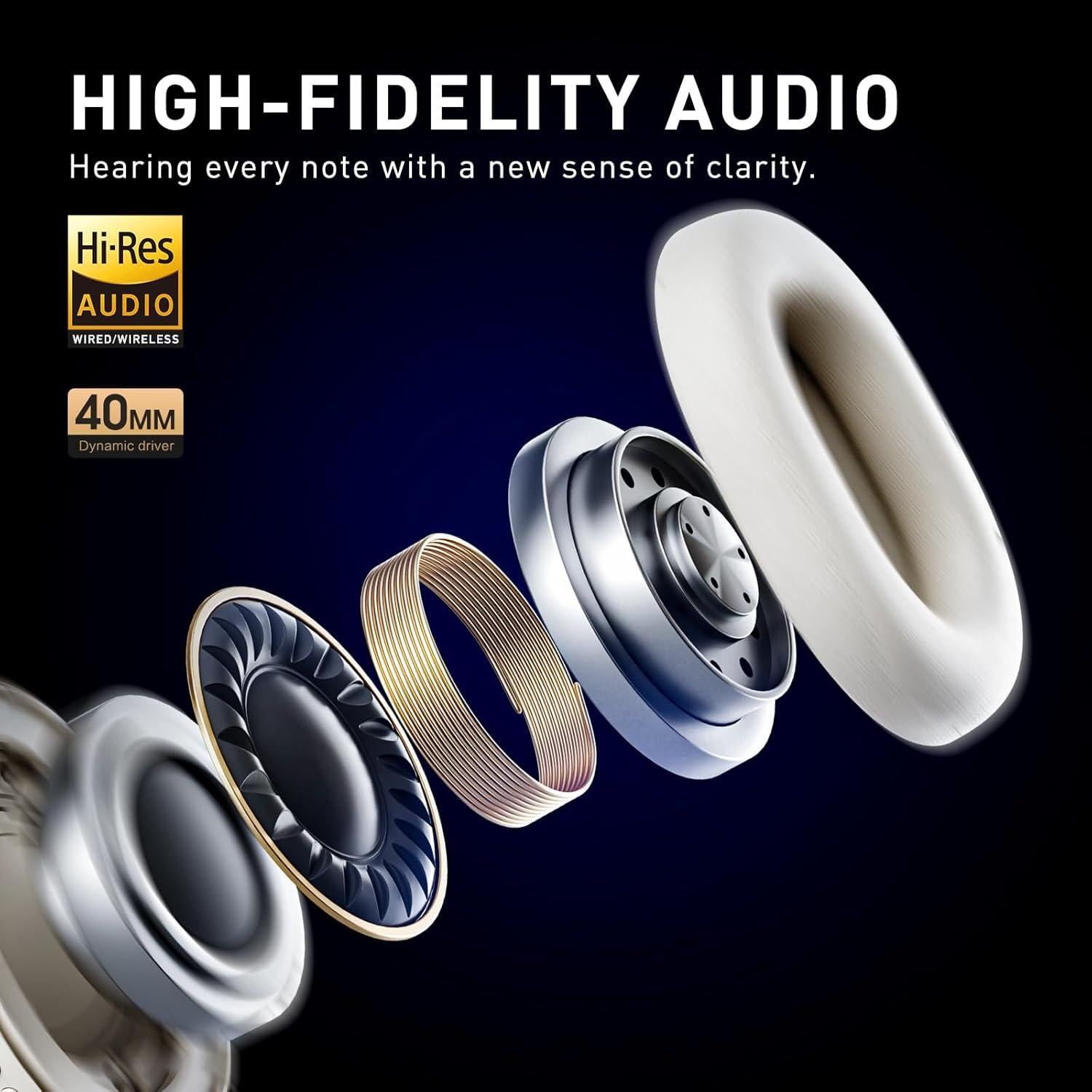 Auriculares Inalámbricos iKF-T3 Bluetooth 5.3 ANC 125H Azul