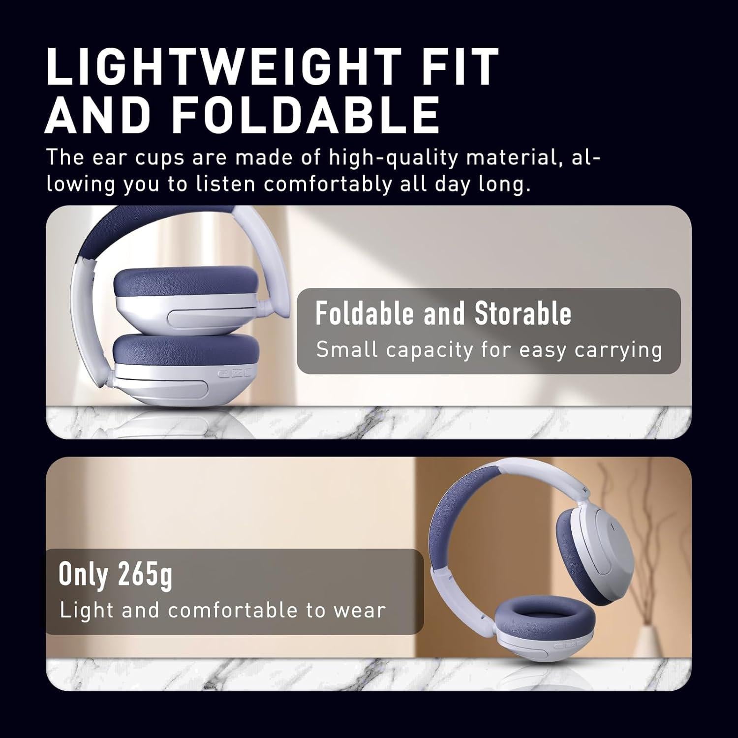 Auriculares Inalámbricos iKF-T3 Bluetooth 5.3 ANC 125H Azul