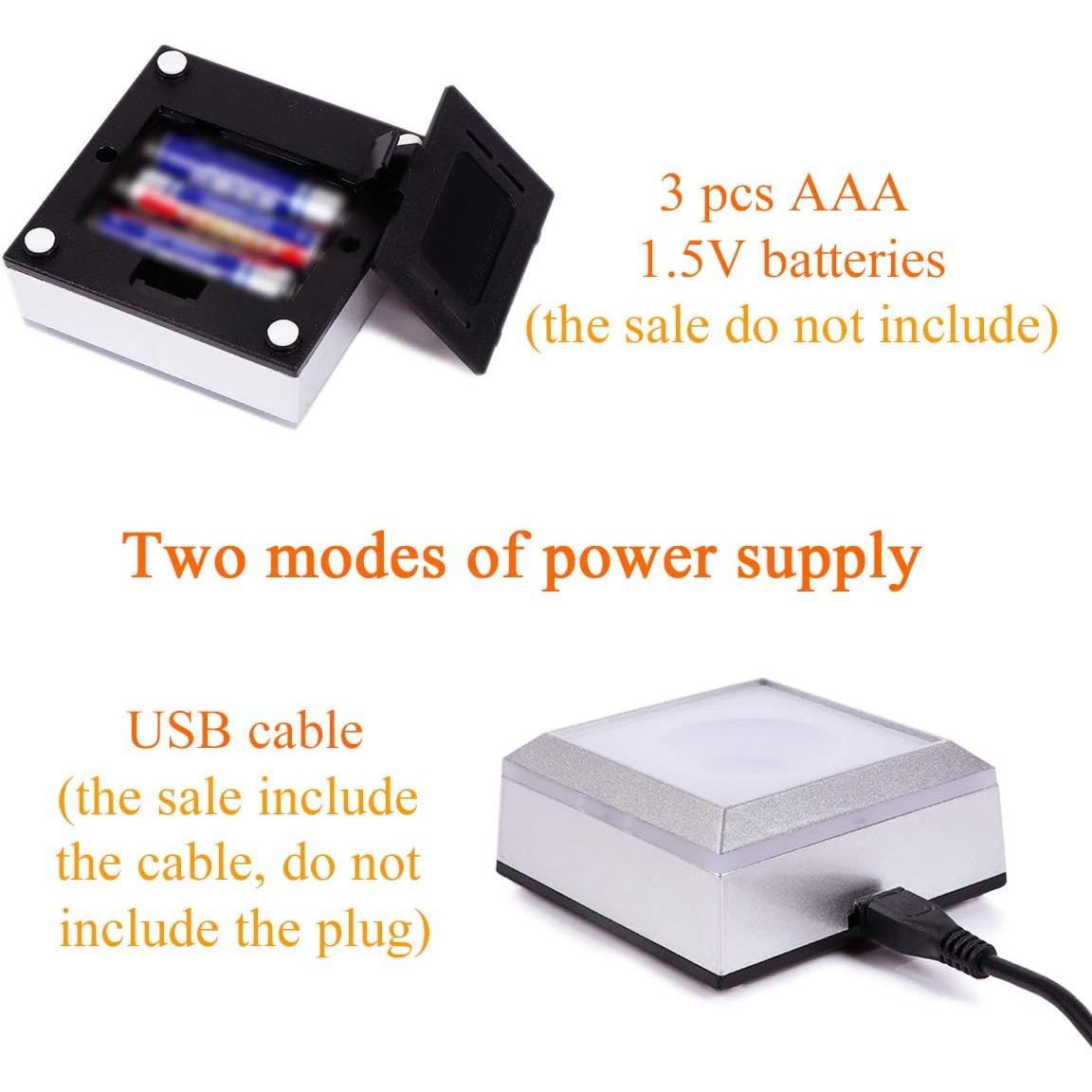 Esfera de Cristal Mapa Estelar Qianwei con Base LED Táctil