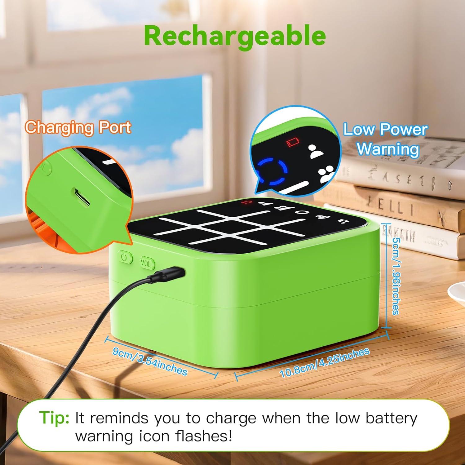 Caja de Juego Tres en Raya Recargable Niufuntek 5 Juegos Divertidos