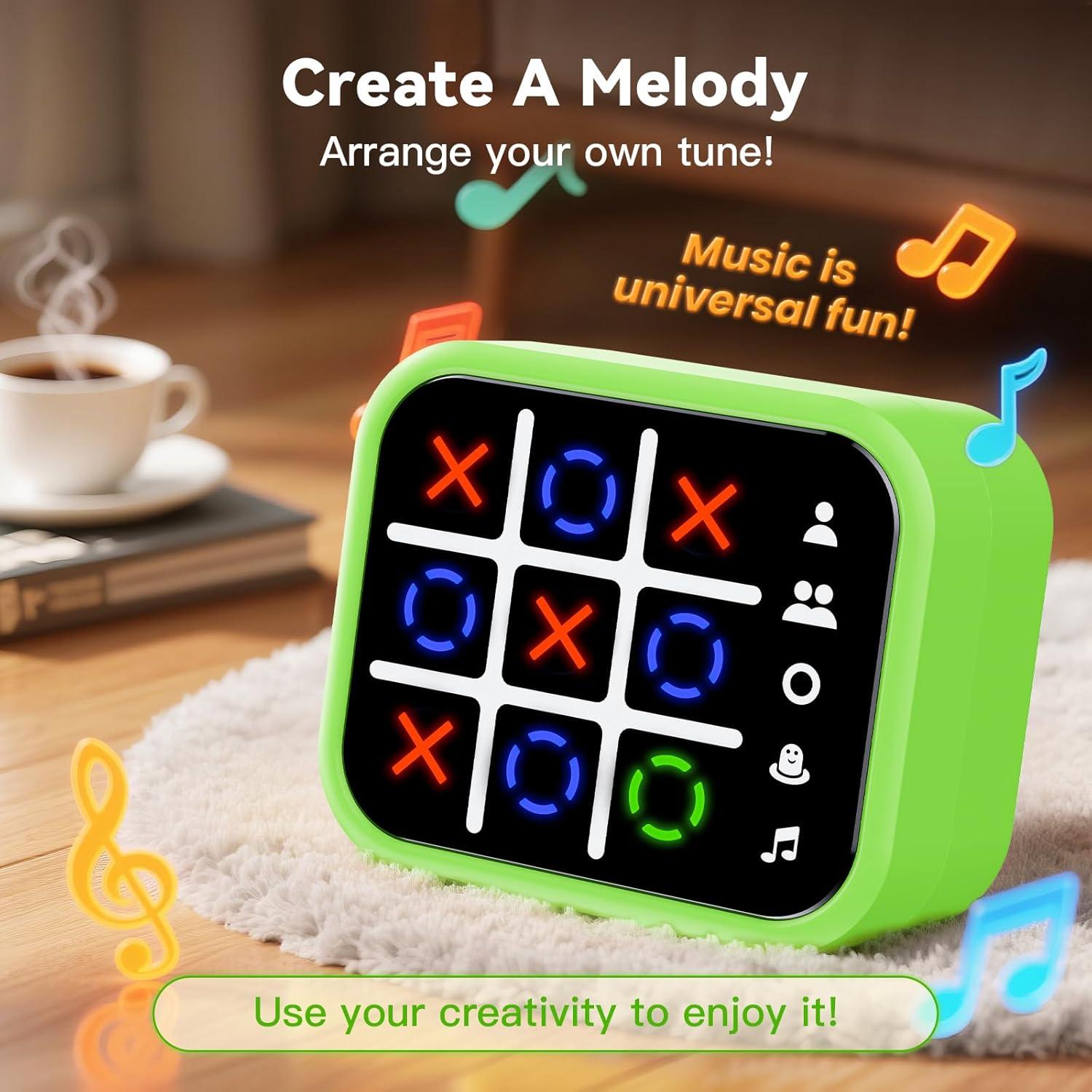 Caja de Juego Tres en Raya Recargable Niufuntek 5 Juegos Divertidos