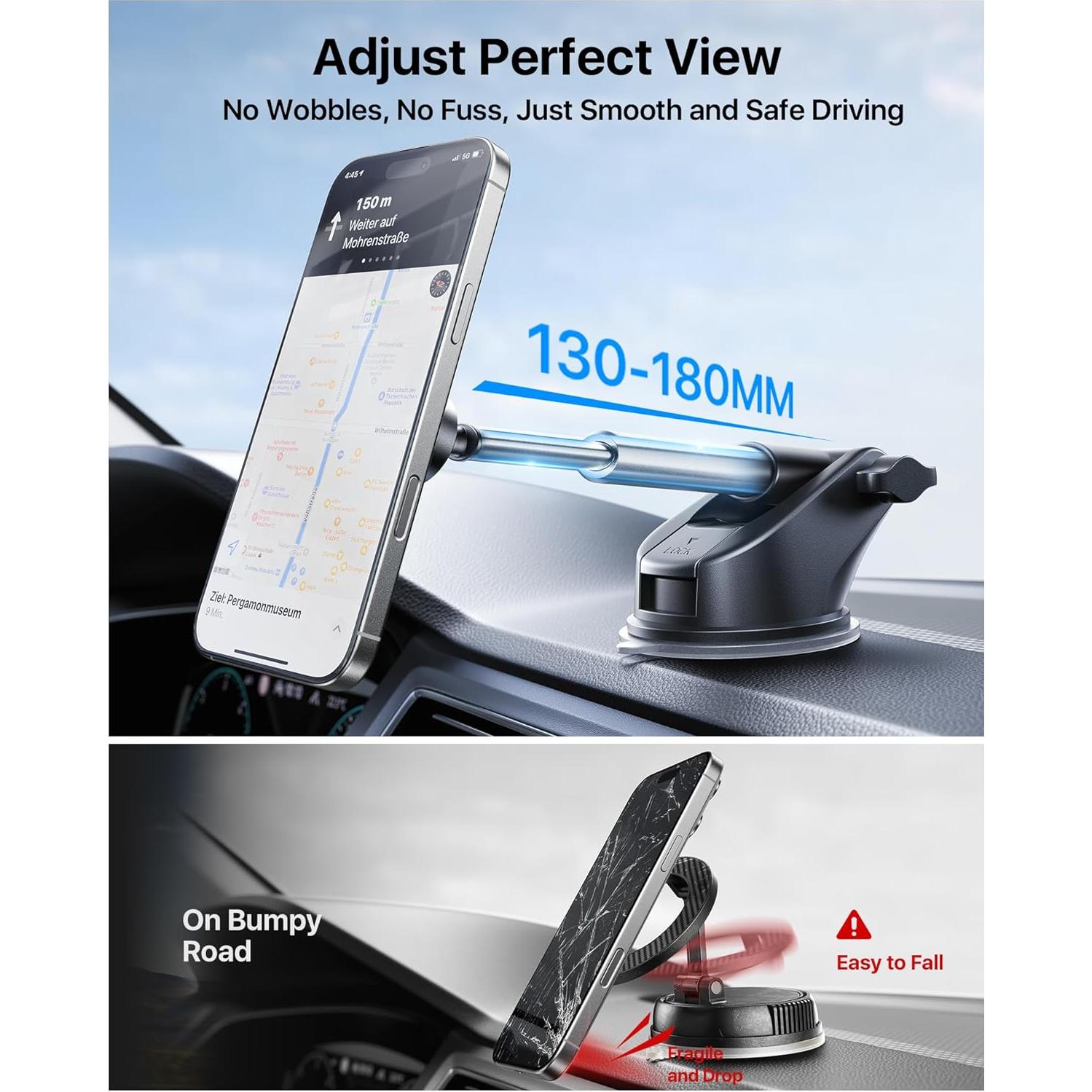 Soporte Magnético 3 en 1 Andobil para Teléfono de Coche