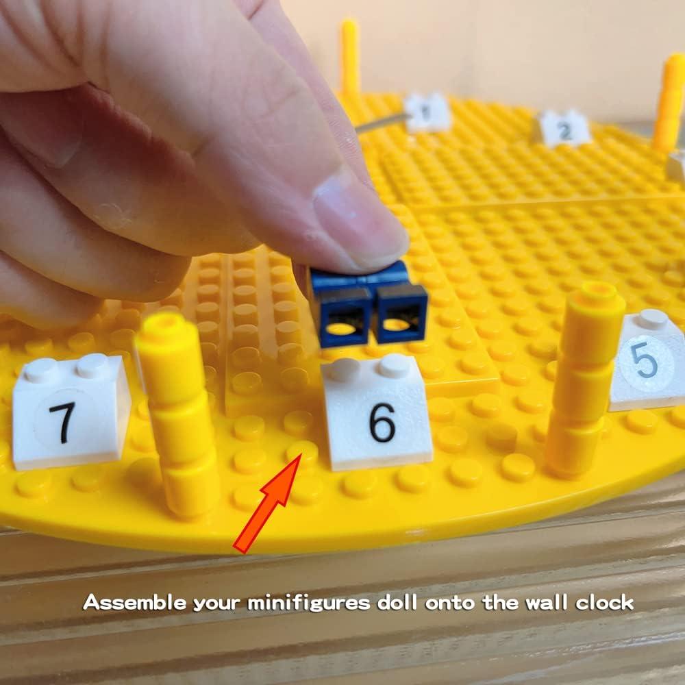 Estuche de exhibición para minifiguras de bloques de construcción