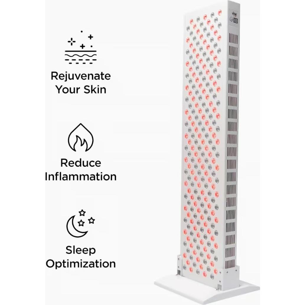 Panel de Terapia de Luz Roja Vital Elite - 50,000 Horas