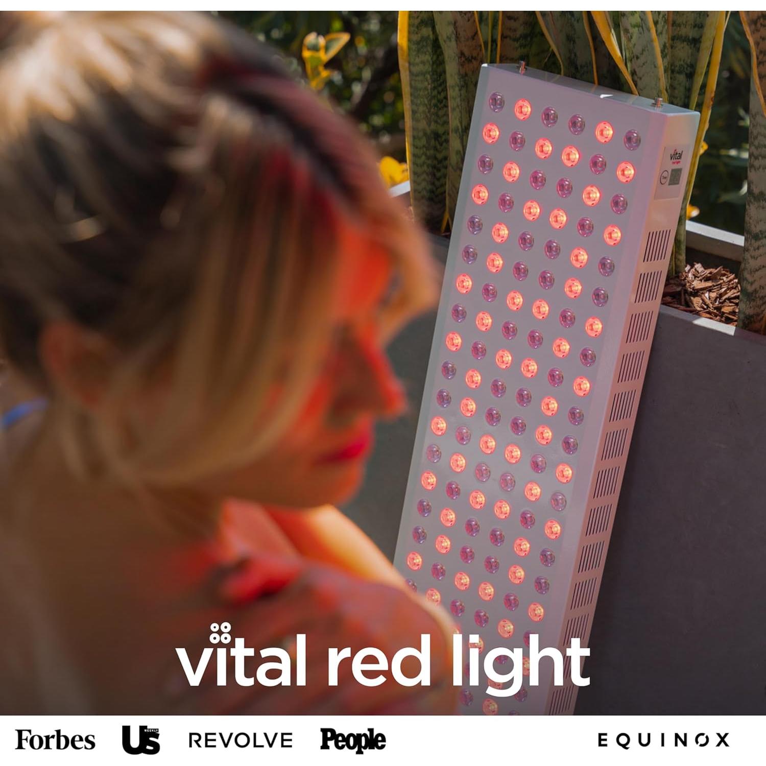 Panel de Terapia de Luz Roja Vital Elite - 50,000 Horas