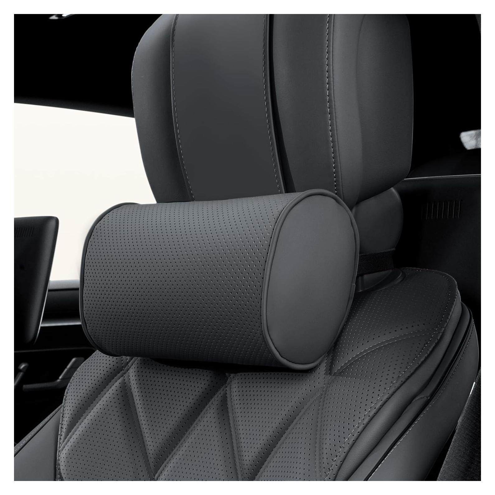 Almohada de Reposacabezas Dapucarin - Espuma Viscoelástica Negra