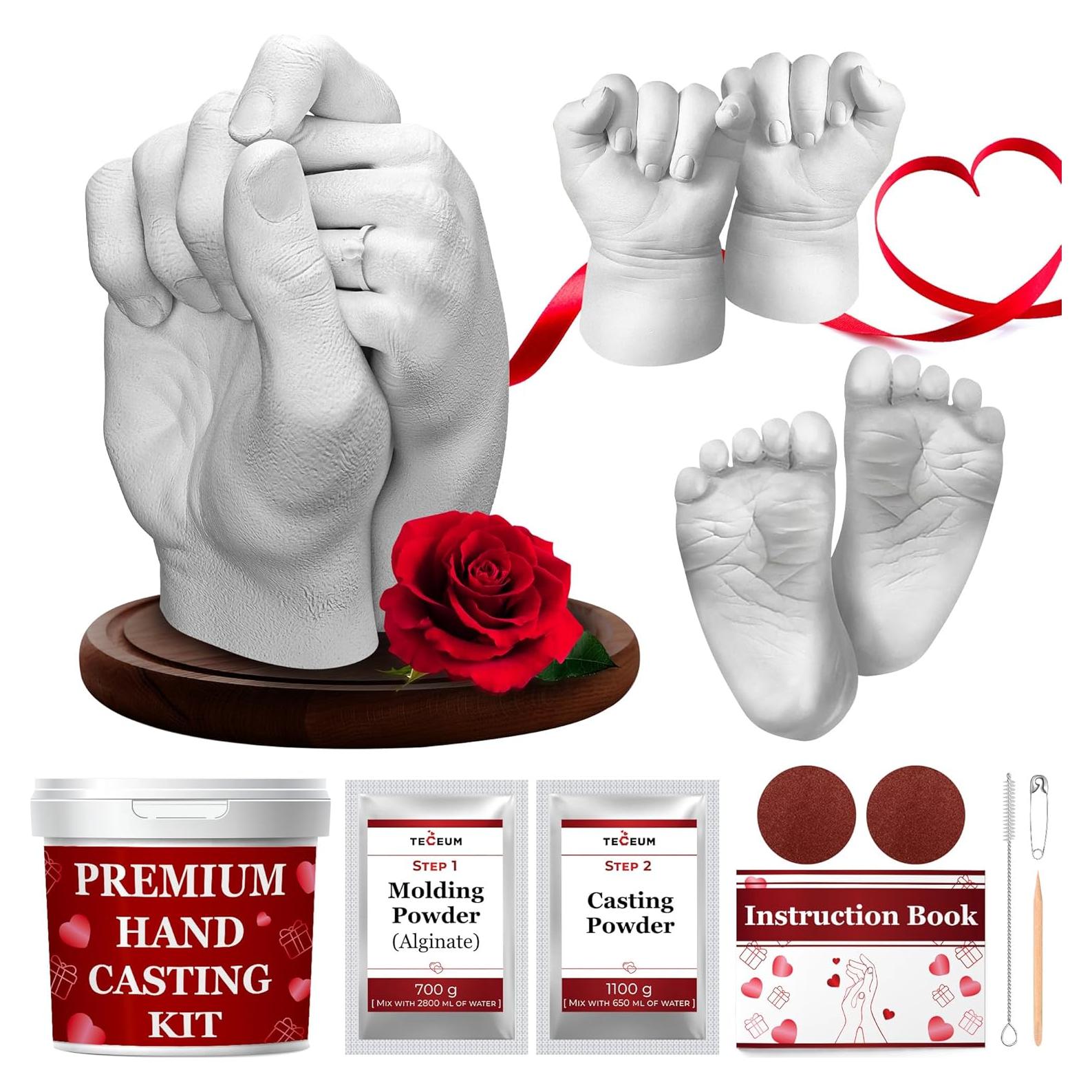 Kit de Moldeo de Manos TECEUM - Regalo Único para Todos