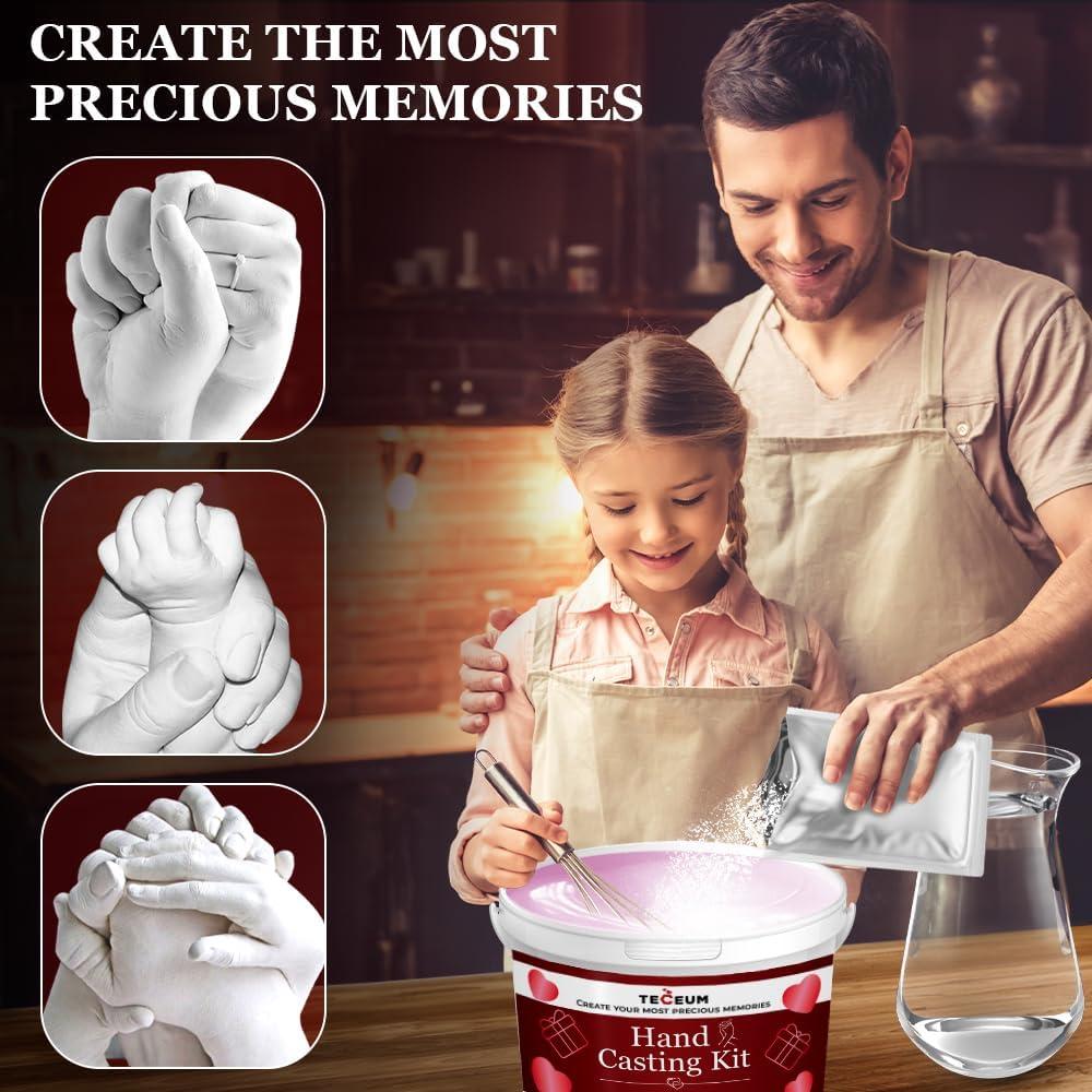 Kit de Moldeo de Manos TECEUM - Regalo Único para Todos