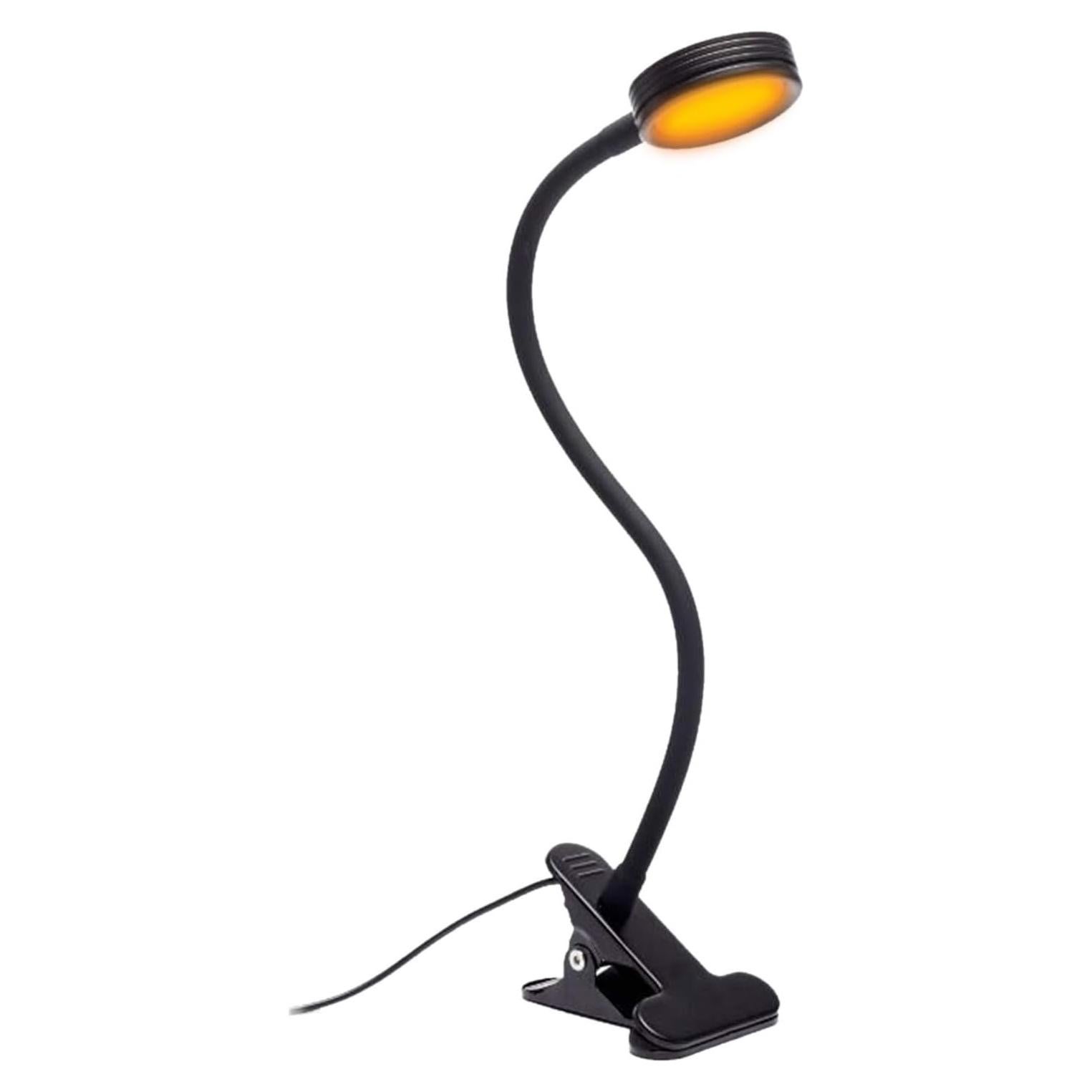 Luz de lectura LED Hooga Hoogalite con clip y modos día/noche