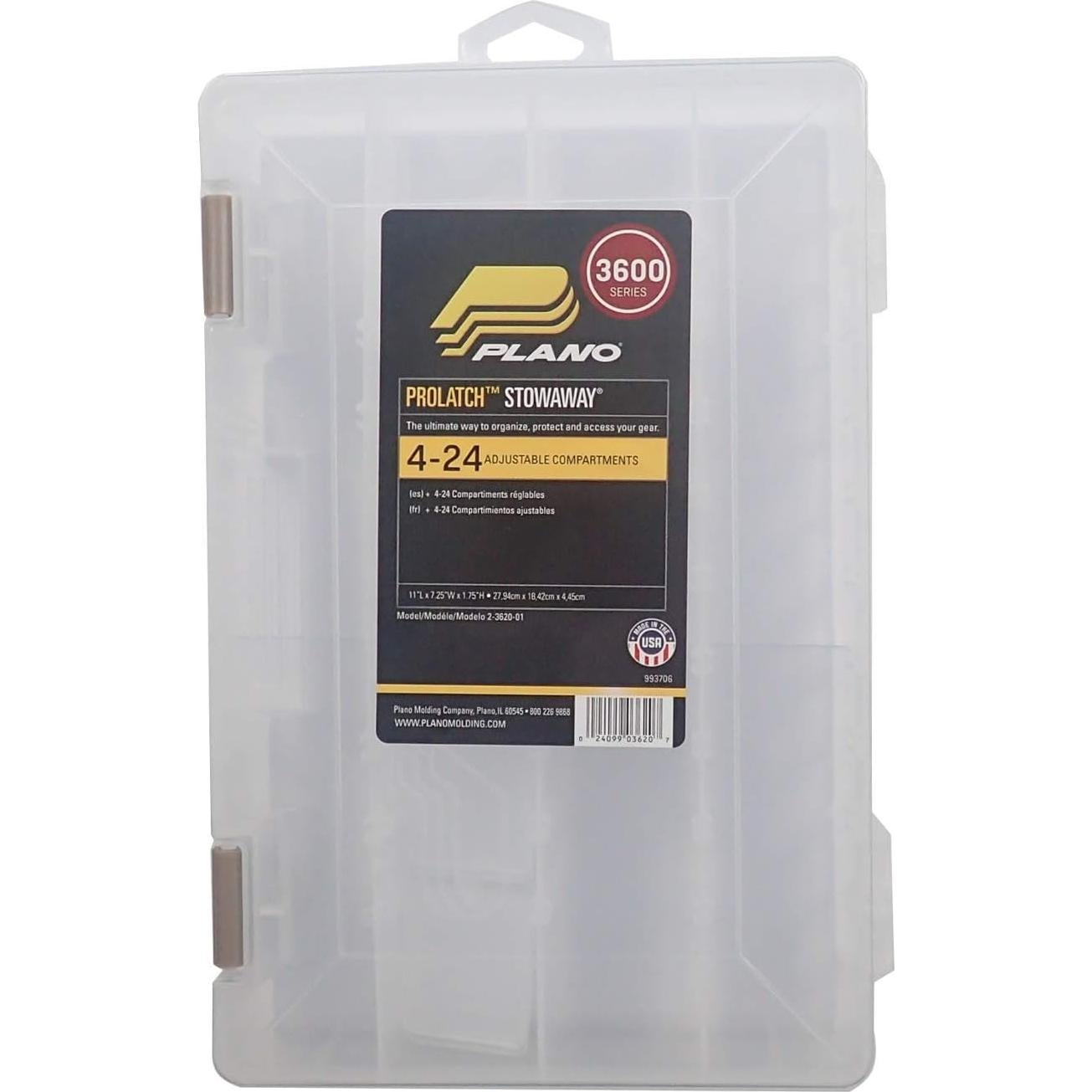 Caja de Almacenamiento Plano Stowaway 3600 Horizontal con Divisores