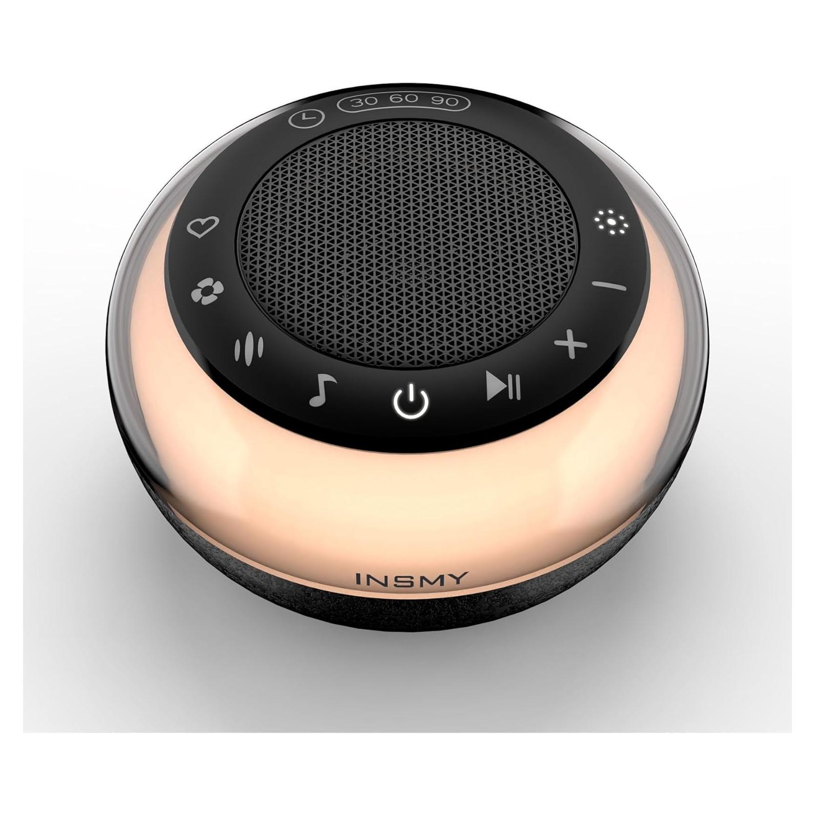 Máquina de Ruido Blanco INSMY Sleepgood V1, 35 Sonidos, Luz Nocturna