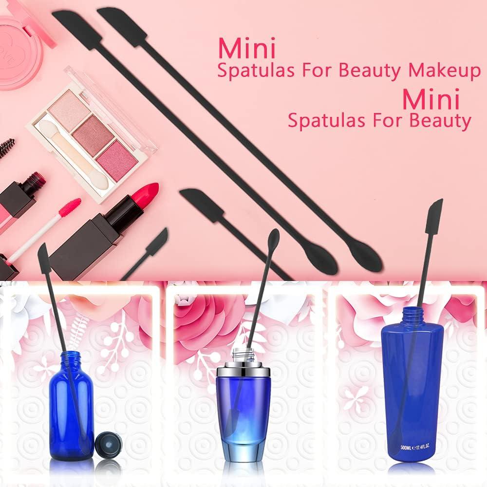 Juego de 8 Mini Espátulas de Silicona MaehSab para Cocina y Maquillaje