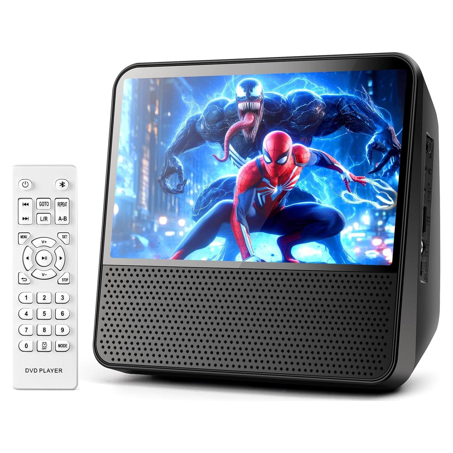 Reproductor DVD Portátil ROADOM 9.8" Pantalla HD 1024x600