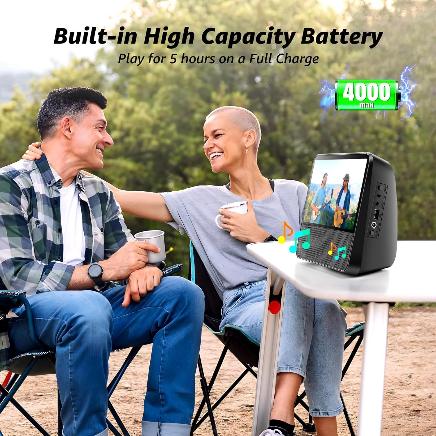 Reproductor DVD Portátil ROADOM 9.8" Pantalla HD 1024x600