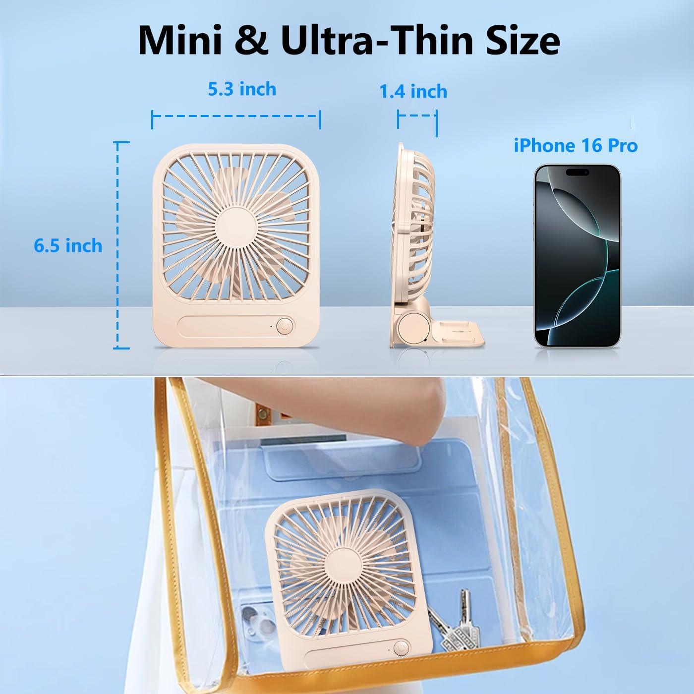 Ventilador de Pared WISFISSH QW Magnético Recargable 1200mAh